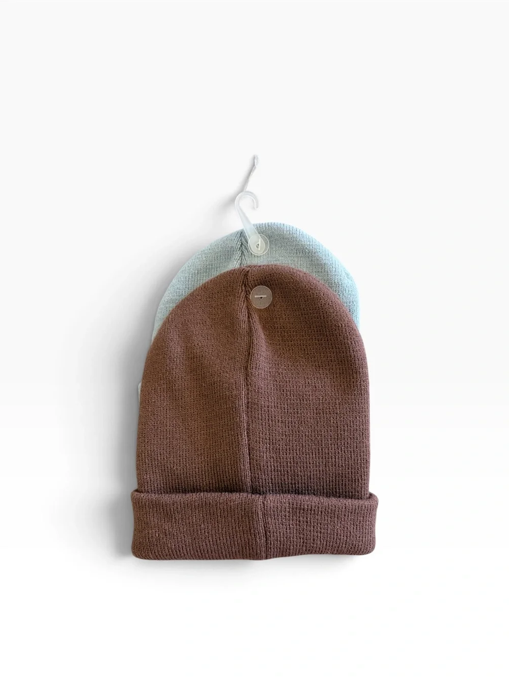 Toddler Boys Toby & Me Light Blue & Brown Bear Beanie + Mittens Set of 4